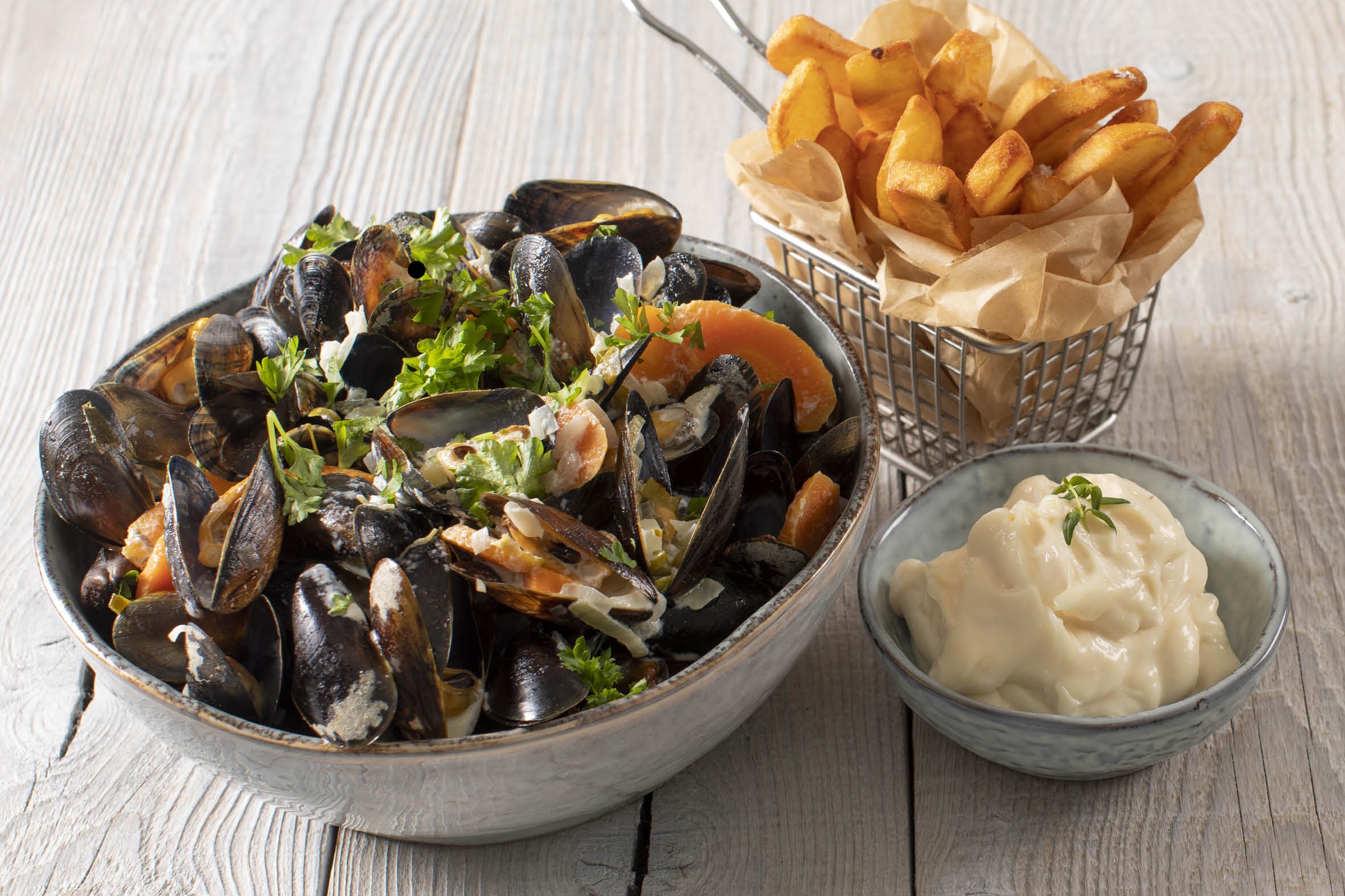 MOULES FRITES