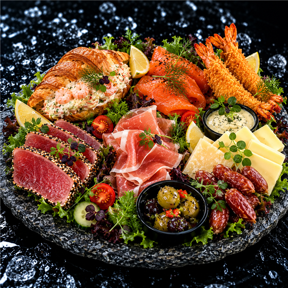 Tapasplatte til 2 personer