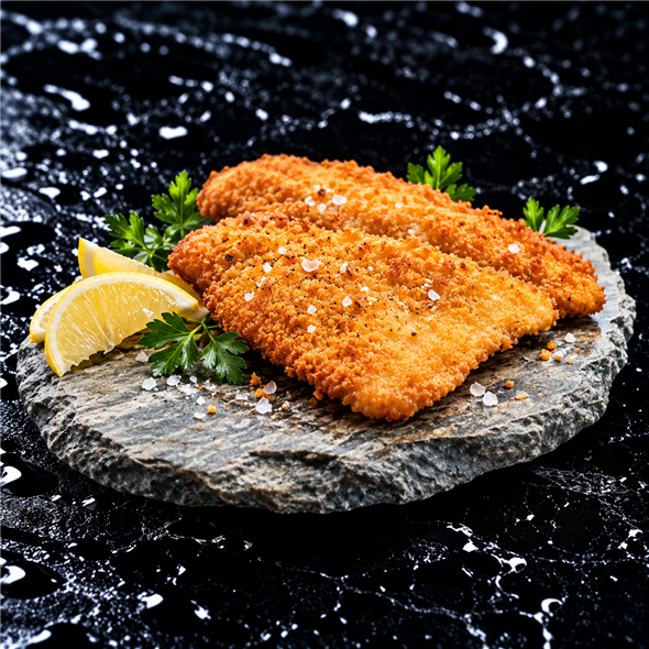 Stegt rødspættefilet