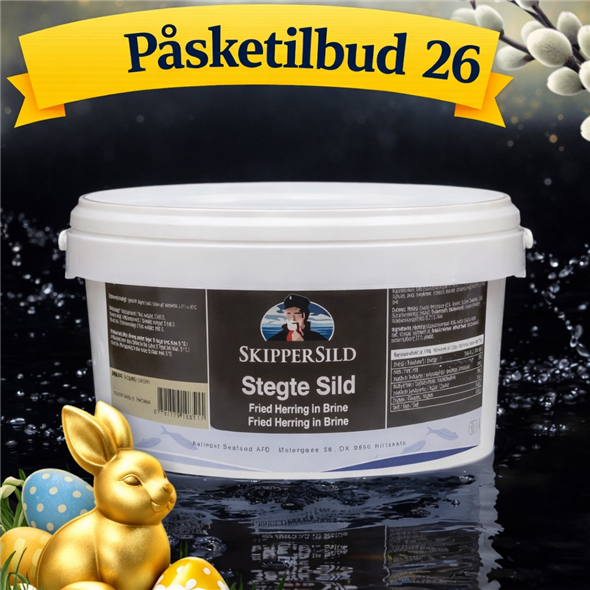 Påsketilbud 26 - Stegte sild