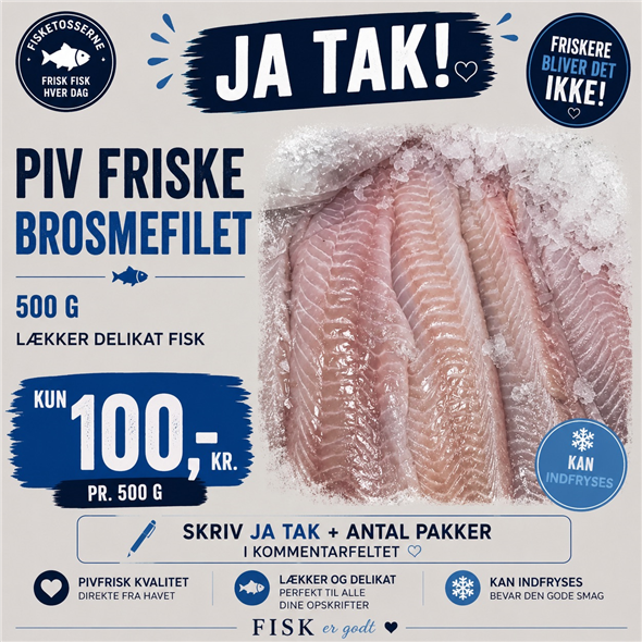 Brosmefilet - 500 g