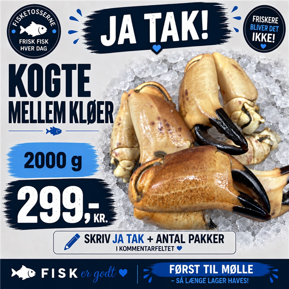 Kogte krabbekløer