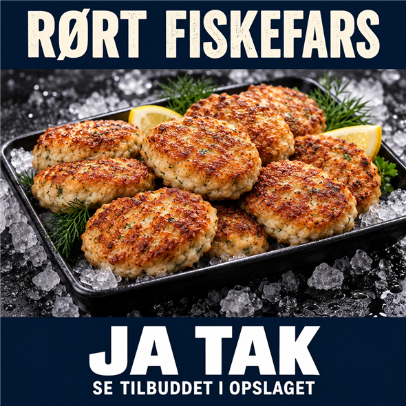 Rørt fiskefars - 1000 g