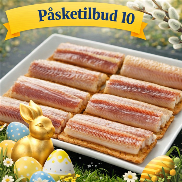 Påsketilbud 10 - Røget ålefilet