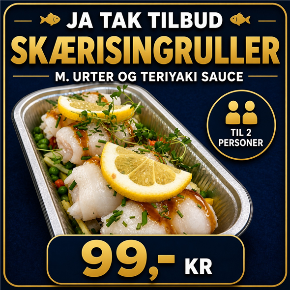 Skærising ruller  med urter