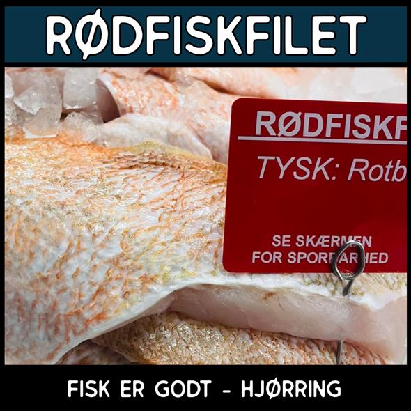 Rødfiskfilet - 500 g