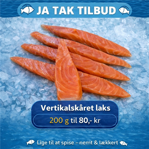 Vertikalskåret laks