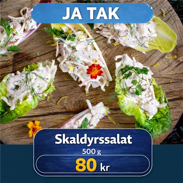 Skaldyrssalat - 500 g