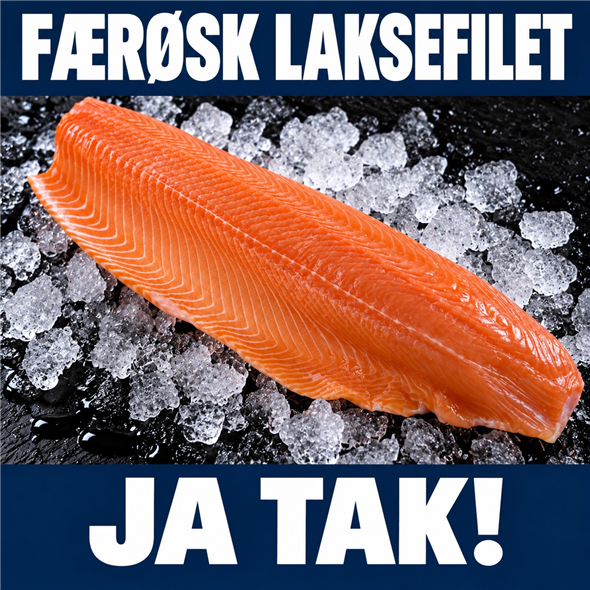 Færøsk laksefilet - 1400-1700 g