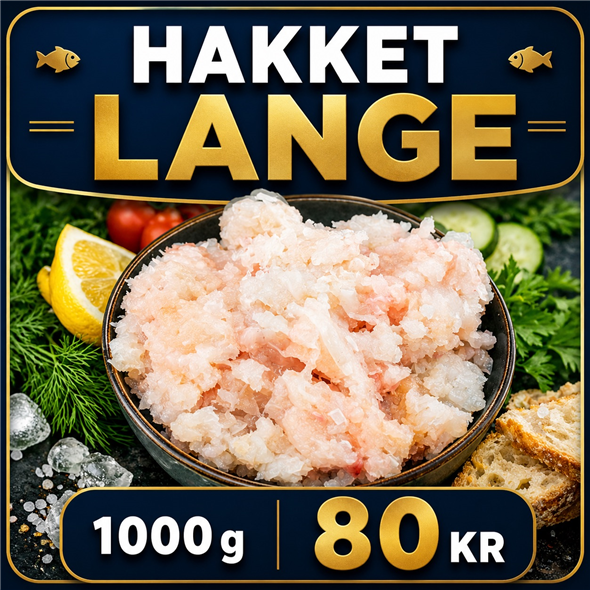 Hakket kuller / Lange  - 1000 g