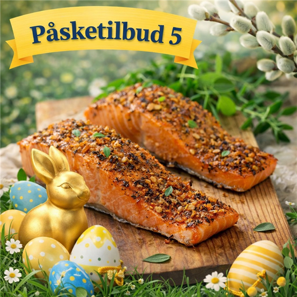 Påsketilbud 5 - Hvidløg laks
